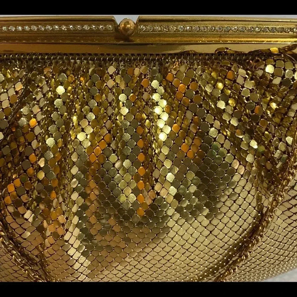 Whiting & Davis metal chainmail bag - Picture 8 of 16